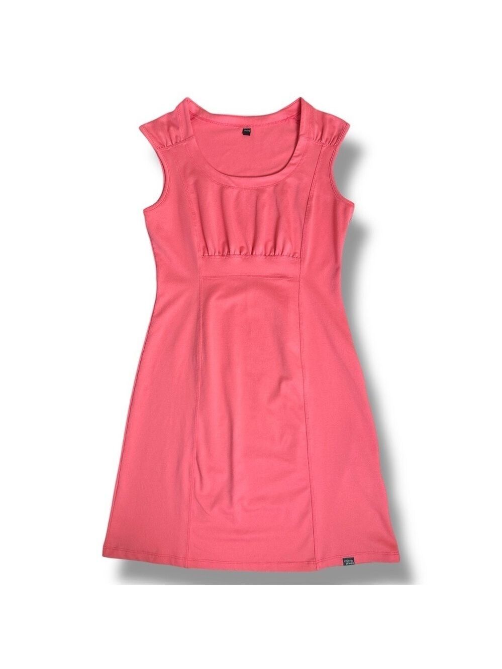 Chlorophylle Sleeveless Dress Sz XS Pink Travel Minimalist Versatile Stretchy